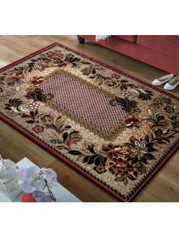 Dywan klasyczny BCF Alfa 01 - czerwony