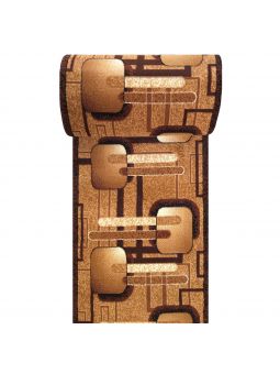 Chodnik BCF Alfa 16 - brązowy - 60 - 180cm